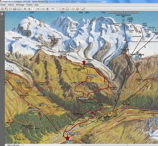 Route Zermatt